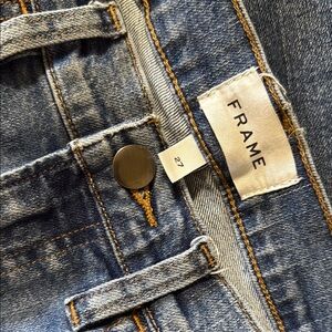 Frame Denim Blue Skinny Jeans